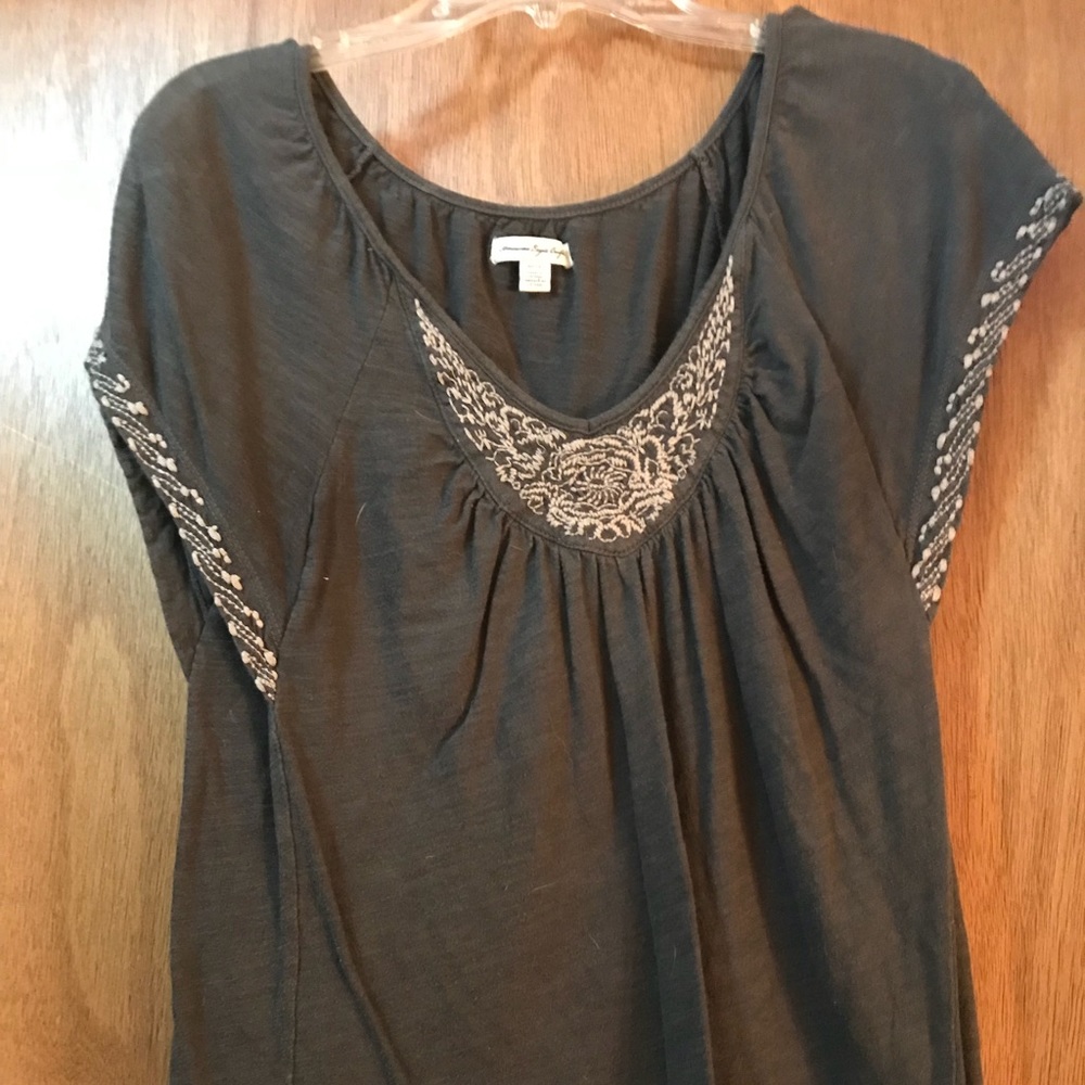Grey blouse